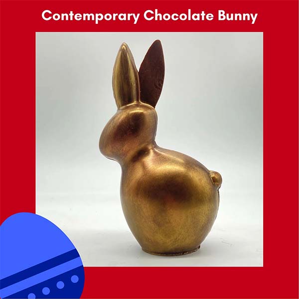 Contemporary Chocolate Bunny