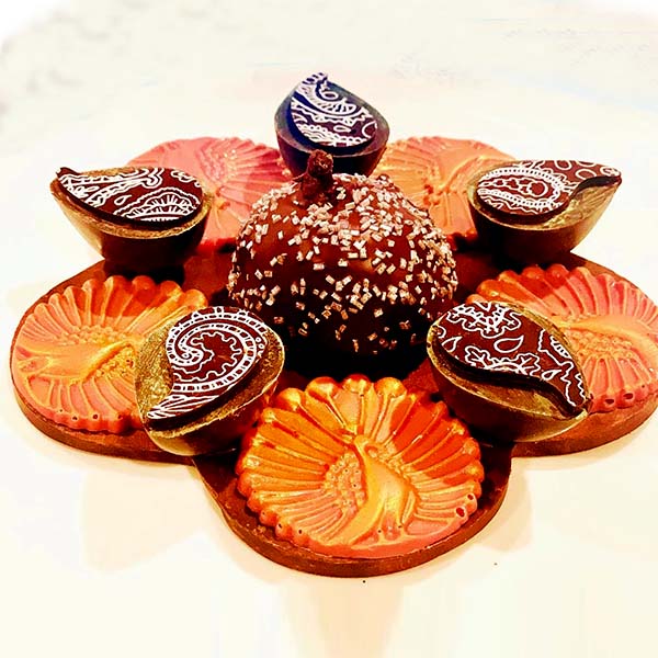 Limited Edition Chocolate Pooja Thali for Diwali