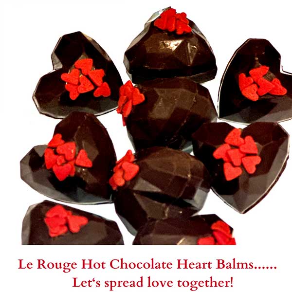 Hot Chocolate Heart Balms